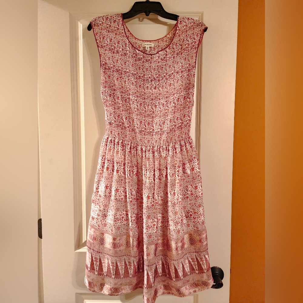 Max Studio pink dress, Large